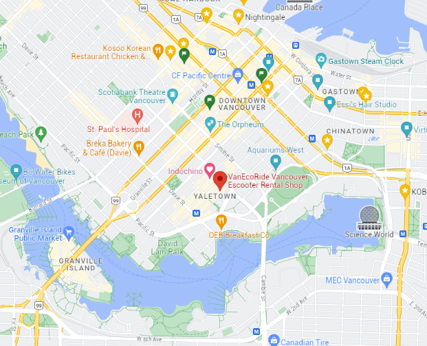 VanEcoRide location