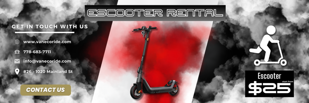 Escooter rental shop in vancouver
