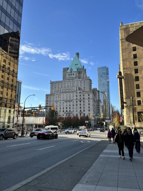 Downtown area Picture from VanEcoRide