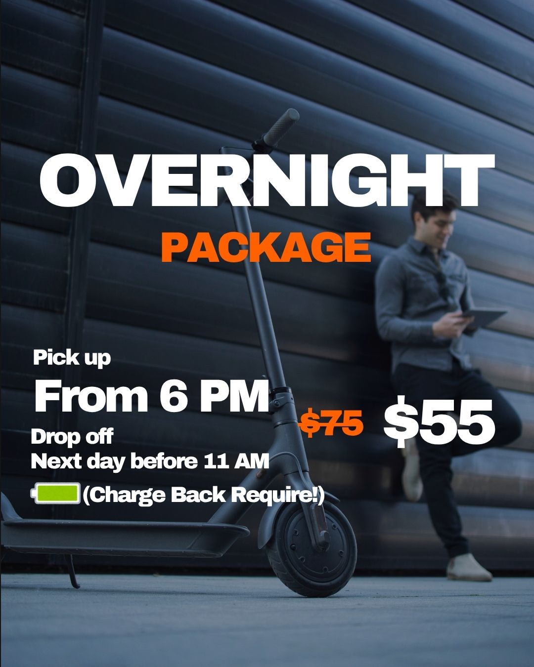 overnight package - VanEcoRide