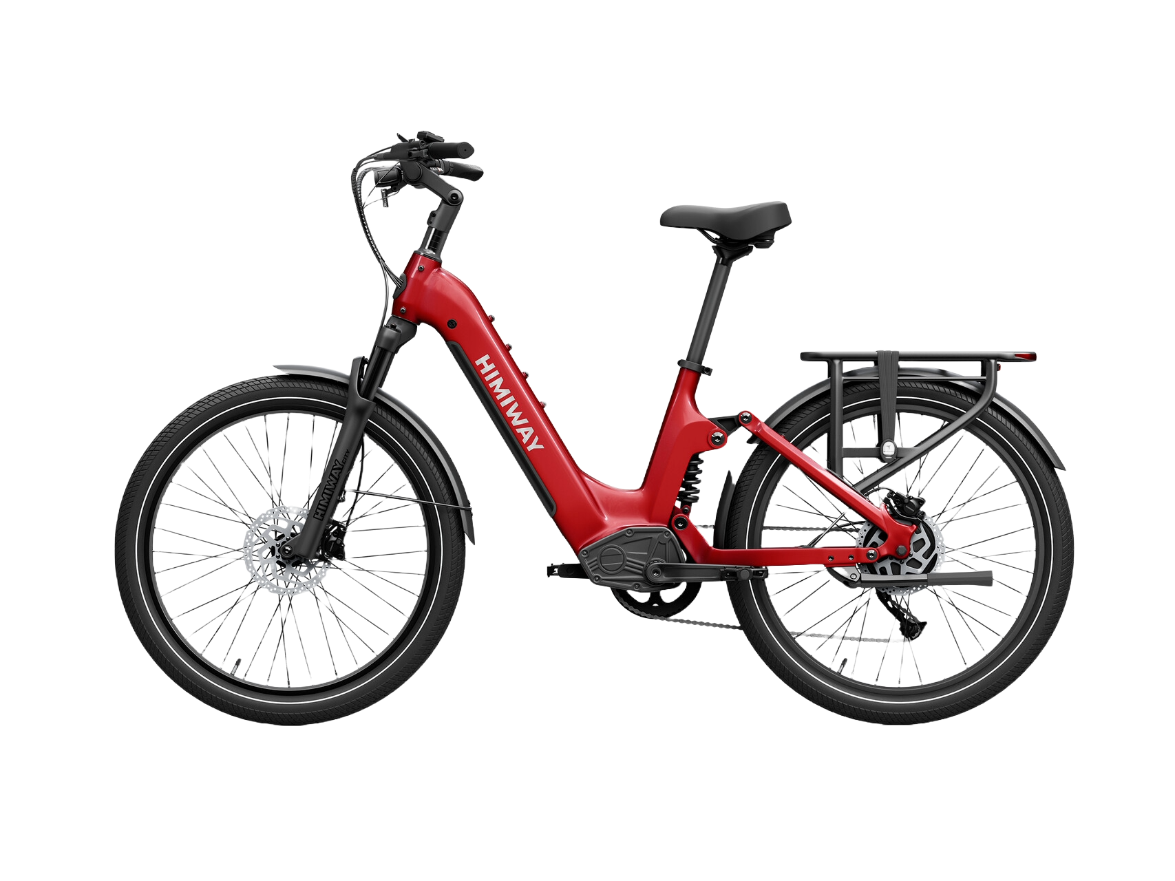 Premium Long Range E-Bike Rental Himiway A7 Vancouver